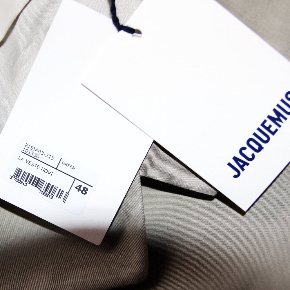 BNWT SS21 JACQUEMUS "LA VESTE NOVI" BLAZER JACKET 48 - Picture 9 of 15